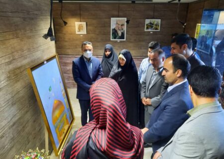 گشایش نمایشگاه تجسمی بهار در نگارخانه باران قاین