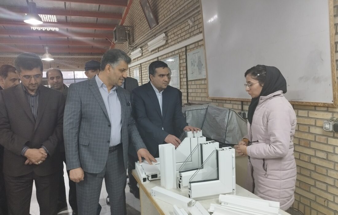 بازدید رئیس سازمان فنی و حرفه ای کشور از شهرستان قاینات