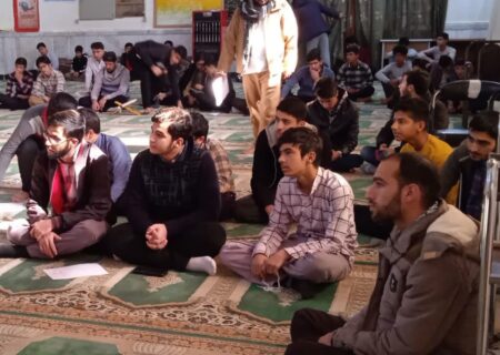 حضور هزار و ۱۵۵ معتکف در ۲۳ مسجد شهرستان قاینات