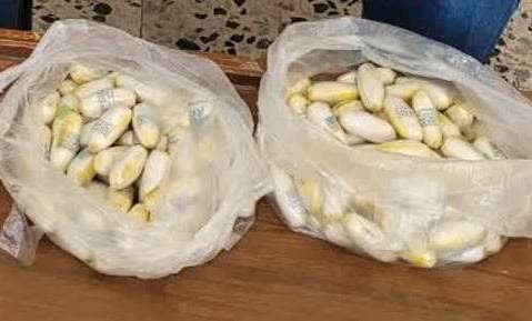 جاساز ۱۲۹ بسته هروئين در معده