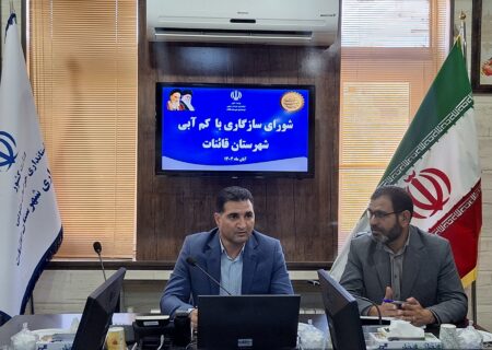 فرماندار قاینات: در آستانه بحران جدی کم‌آبی هستیم