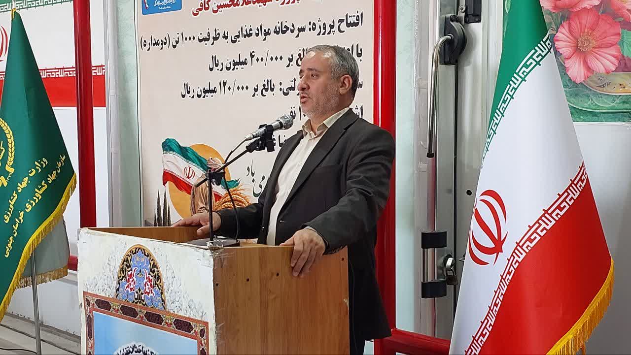توسعه سردخانه‌ها عامل تنظیم بازار و کاهش هدر رفت محصولات